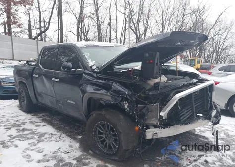 2023 Toyota Tundra Hybrid Limited from USA, damaged, VIN 5TFJC5DB1PX033725